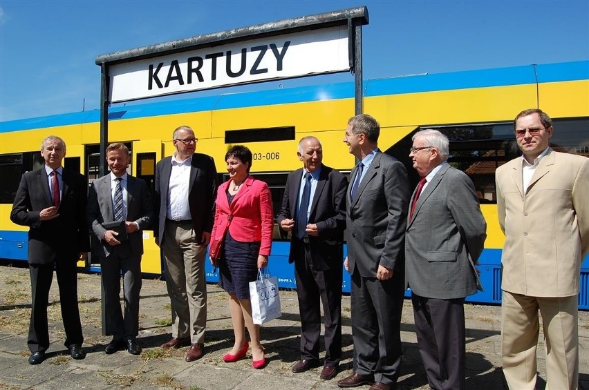 Kaszuby: Andrzej Massel obiecuje, że koleją z Kartuz do Gdańska pojedziemy w 2015 roku [ZDJĘCIA]