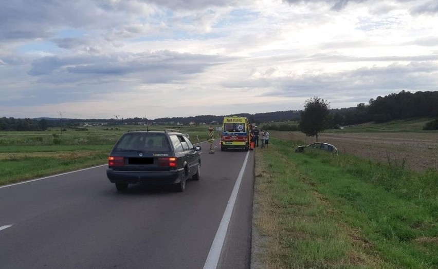 Wypadek w Korytnikach pod Przemyślem.