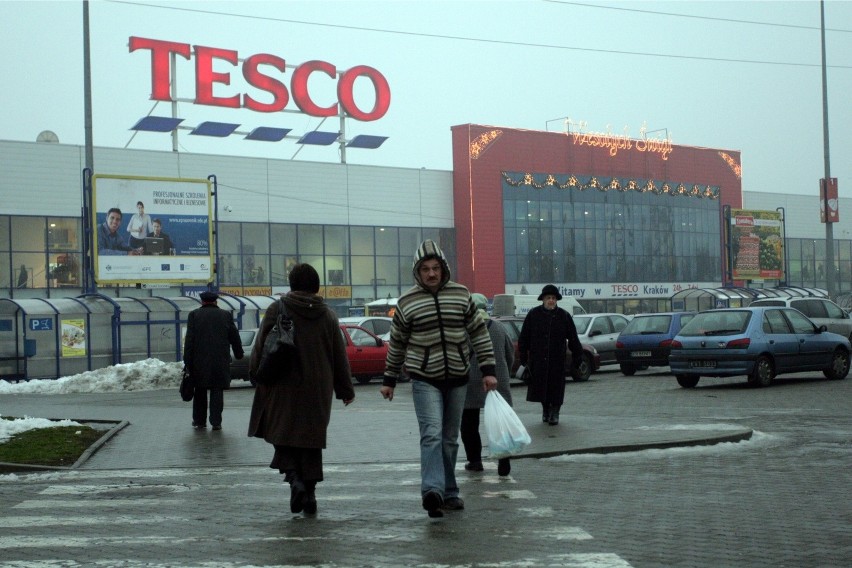 Tesco w Krakowie przy ul. Kapelanka. Okazuje się, że...