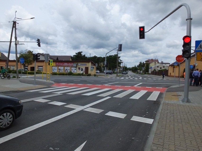 Na skrzyżowaniu ulic Rzemieślniczej i Żeromskiego w...