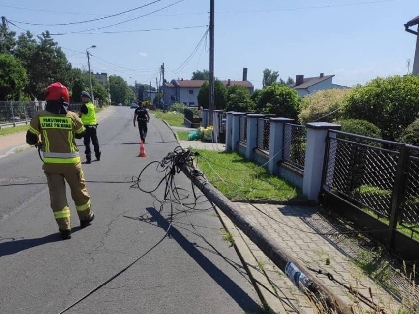 Rybnik. Majka straciła nogę, bo przewrócił się na nią słup telefoniczny. Rok po wypadku prokuratura ma gotowy akt oskarżenia. Kto zawinił? 