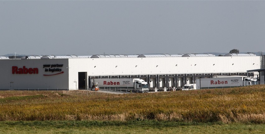 Centrum logistyczne firmy Raben