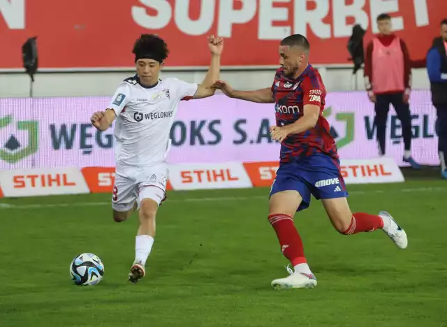 Daisuke Yokota był bohaterem meczu Górnik Zabrze - Raków Częstochowa.