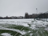 Opady śniegu pokrzyżowały plany sparingowe drużyn z Łęcznej i Puław