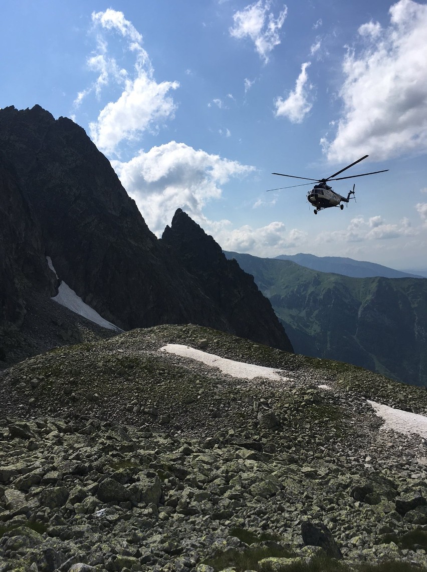 Tatry Słowackie. Ratownicy górscy znaleźli ciało 24-letniego turysty z Polski 