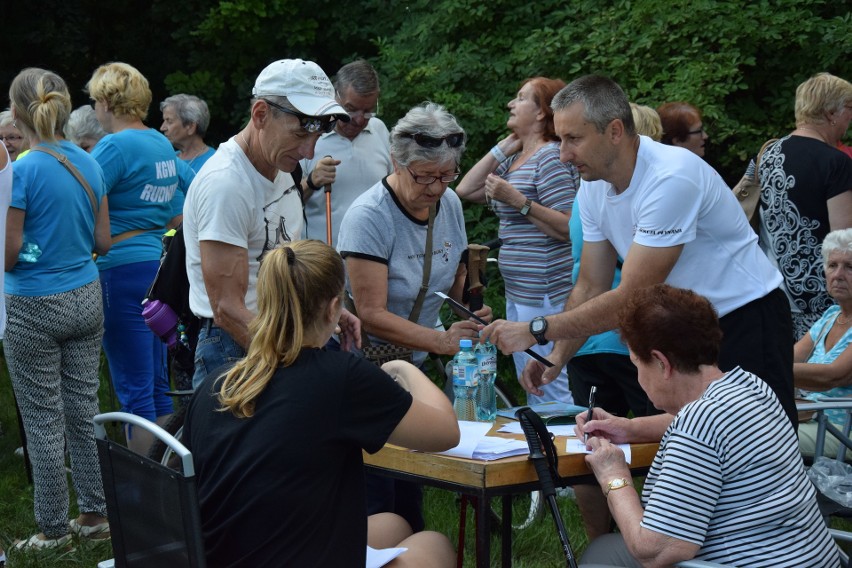 Marsz nordic walking w Zawierciu