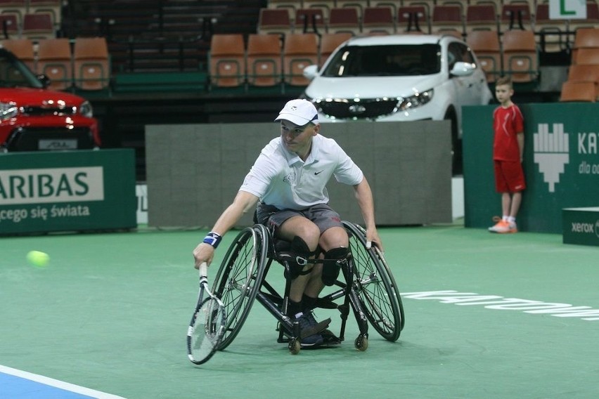 BNP Paribas Katowice Open: W Spodku zagrali na wózkach