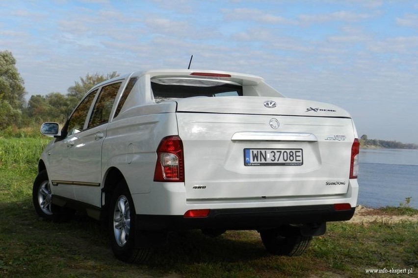 SsangYong Actyon Sports , Fot: Robert Kulczyk – Info-Ekspert