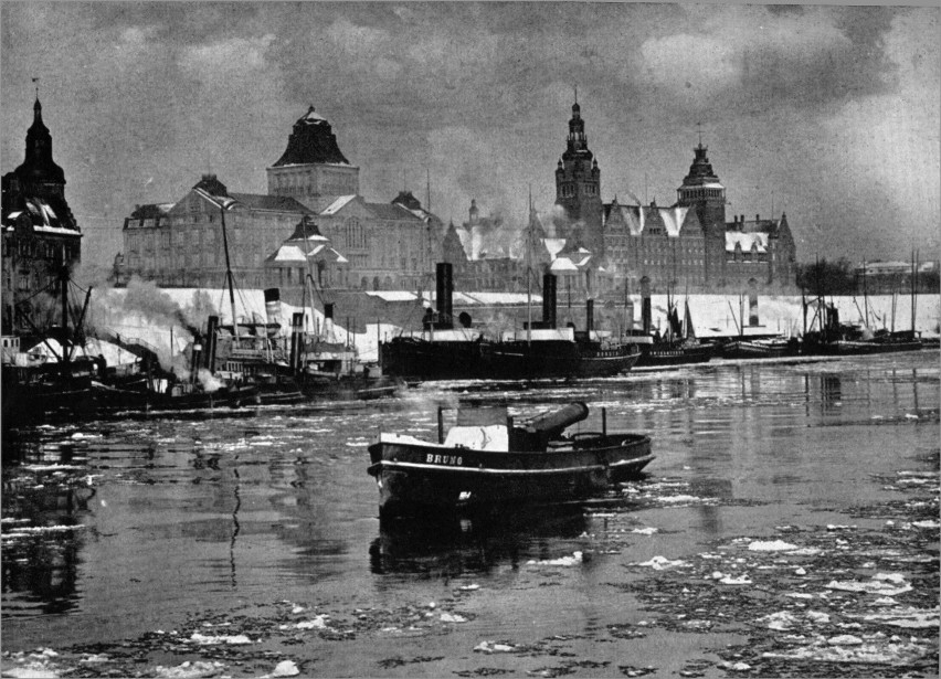 Jak wyglądała zima w starym Szczecinie? Zobacz jak wyglądało miasto ponad 100 lat temu!