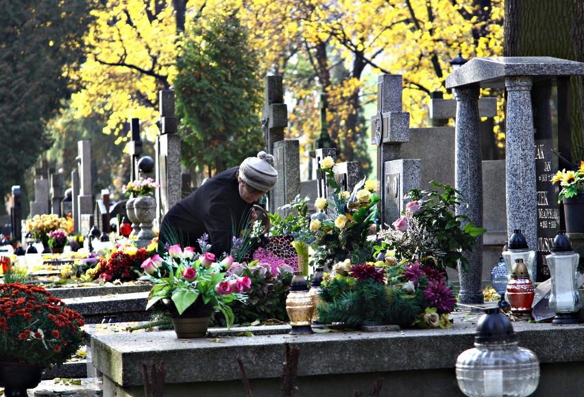 Kwesta na cmentarzu przy ul. Lipowej w Lublinie