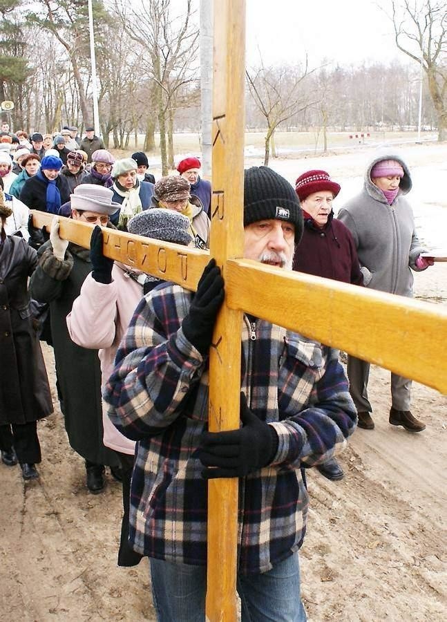 Droga krzyżowa w Kalwarii Pakoskiej