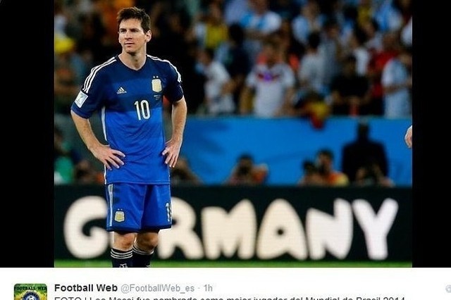 Leo Messi (fot. screen z Twitter.com)