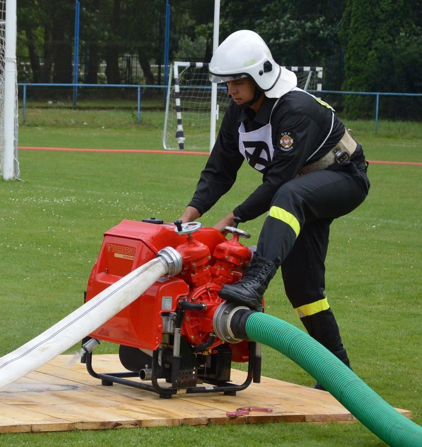 Druhowie z Łaganowa najlepsi w gminnych zawodach sportowo-pożarniczych