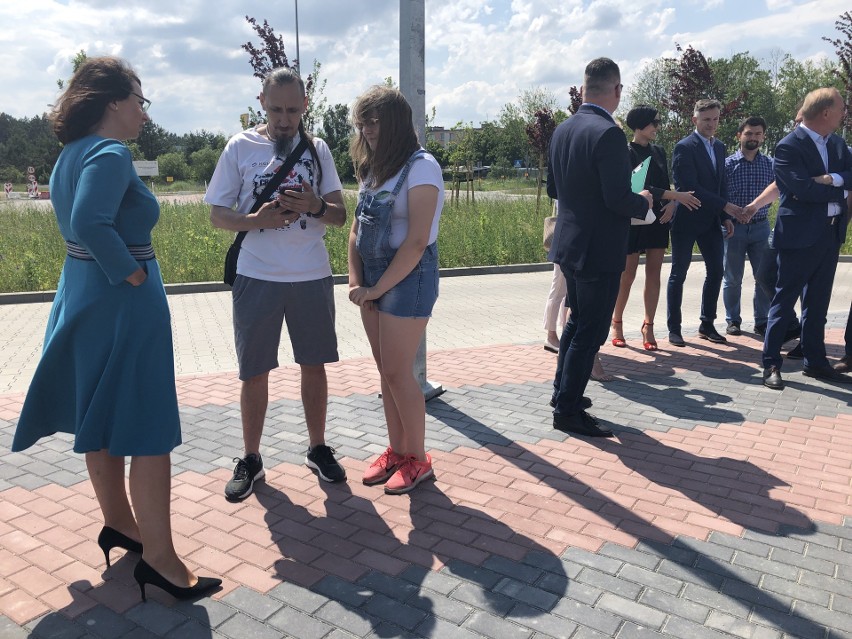 Konferencja parlamentarzystów PO - Czesława Mroczka i Kamili...