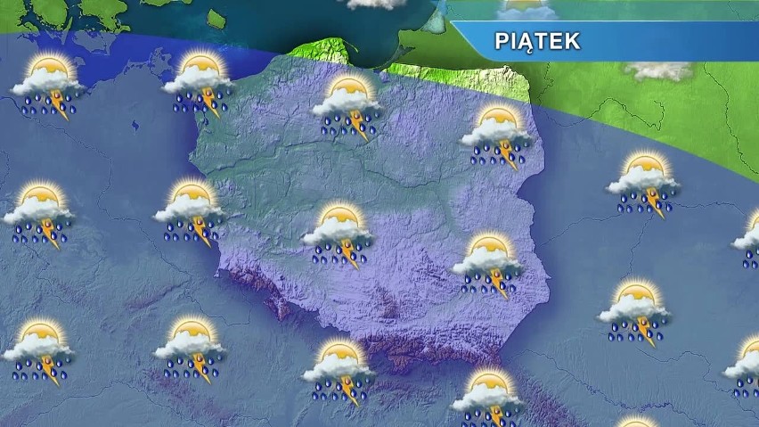 UWAGA: Dziś burze w całym kraju! W weekend ochłodzenie [MAPA BURZ, PROGNOZA POGODY]