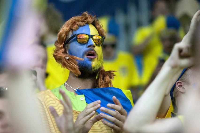 Euro U21 w Lublinie. Tak bawili się kibice Szwecji i Słowacji