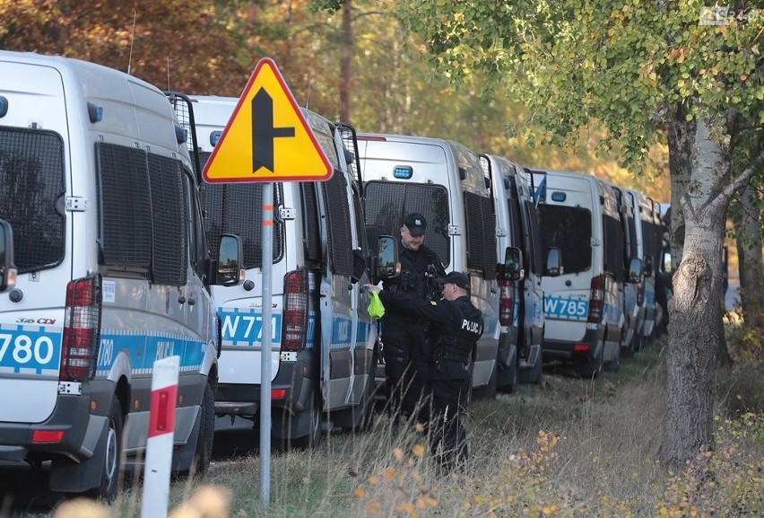 Policjanci z Niemiec i Polski ścigają porywacza. Specjalne ćwiczenia [ZDJĘCIA, WIDEO]