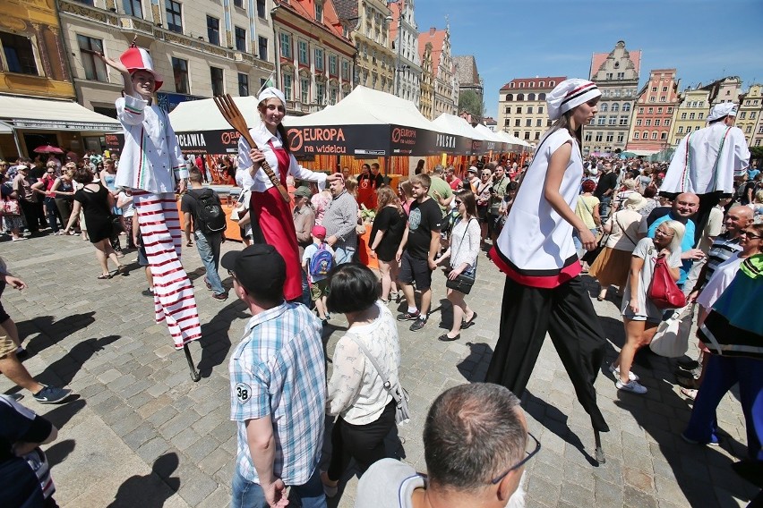 Europa na widelcu we wrocławskim Rynku