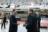 Premier Morawiecki w WZL 2 w Bydgoszczy. Zakłady będą remontować i serwisować samoloty 