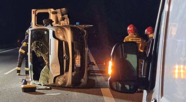 Do szpitala trafiło 7 ofiar poszkodowanych na skutek wypadku, w tym 4 dzieci.