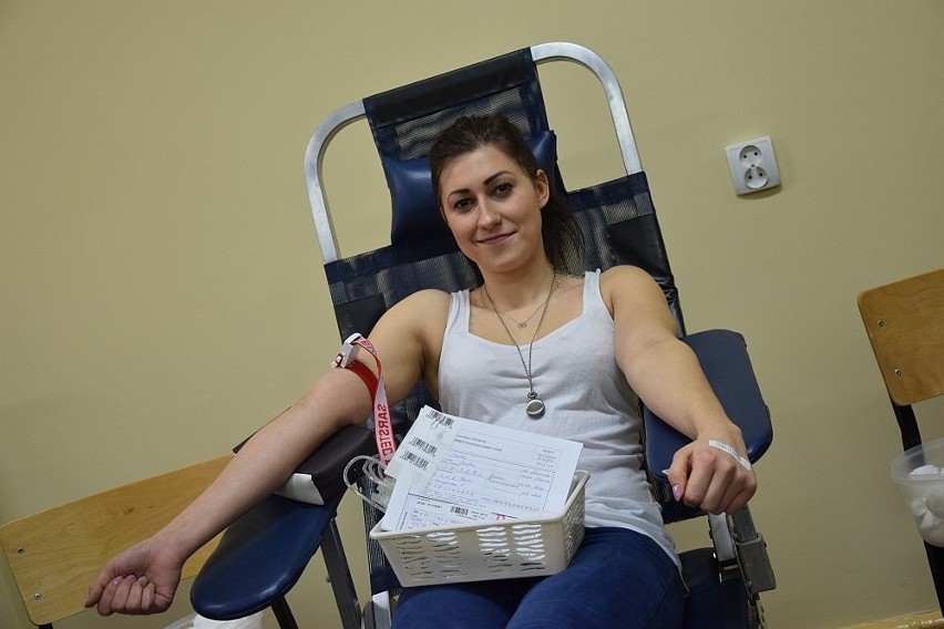 Dominika Chećko już od trzech lat oddaje krew bo jak uważa...