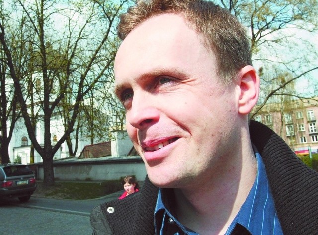 Doktor Marek Kochanowski, literaturoznawca z Uniwersytetu w Białymstoku