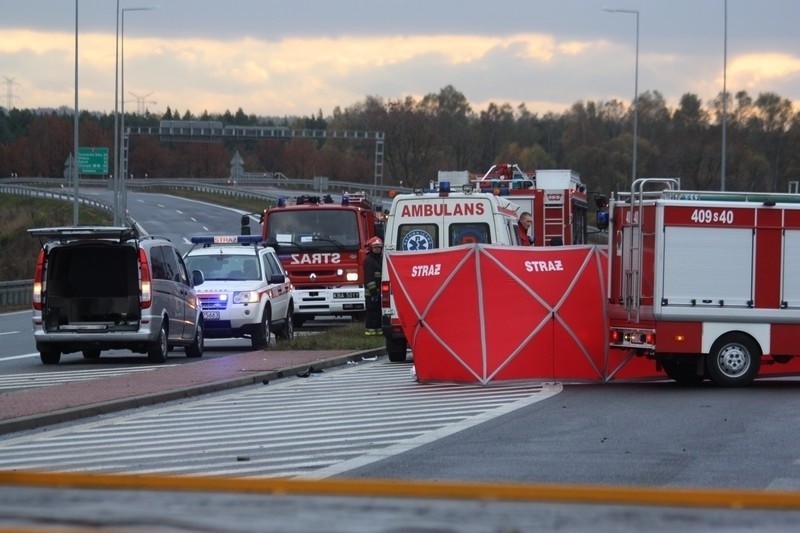 Wypadek w Siewierzu na DK 78