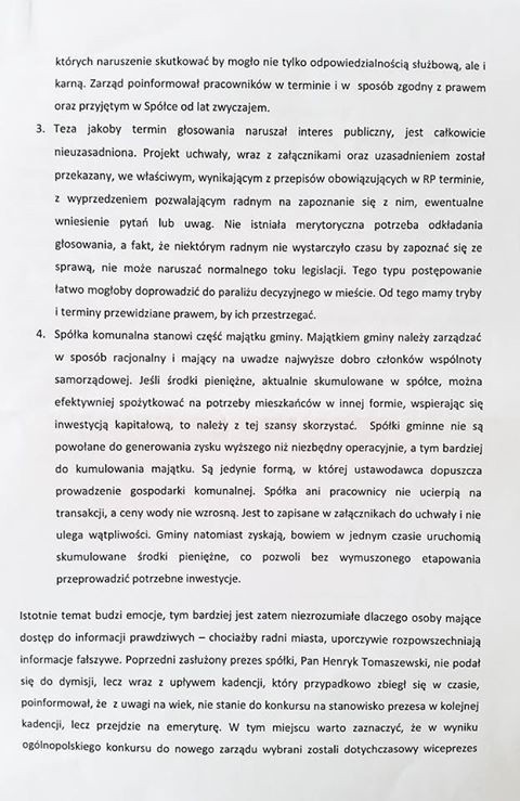 Ruch Miejski Wspólna Gdynia dopytuje o sytuację w PEWIK. Miasto odrzuca zarzuty dotyczące uchwały ws. zbycia części udziałów spółki