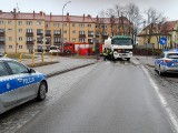Starogard Gdański. Śmiertelny wypadek na DK 22. Samochód ciężarowy potrącił rowerzystę 08.02.2022 r.
