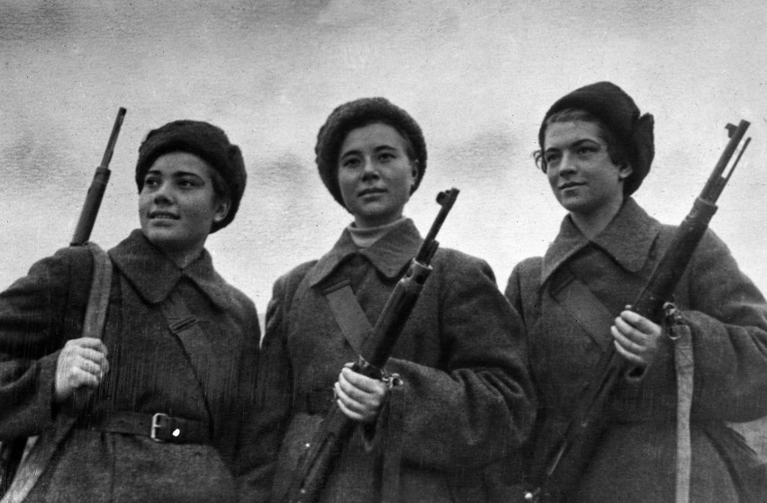 Kiedy Niemcy zaatakowali Sowiety, formacji żeńskich...