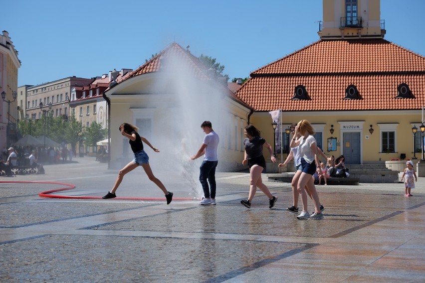 Upały dają się białostoczanom we znaki, dlatego miasto...