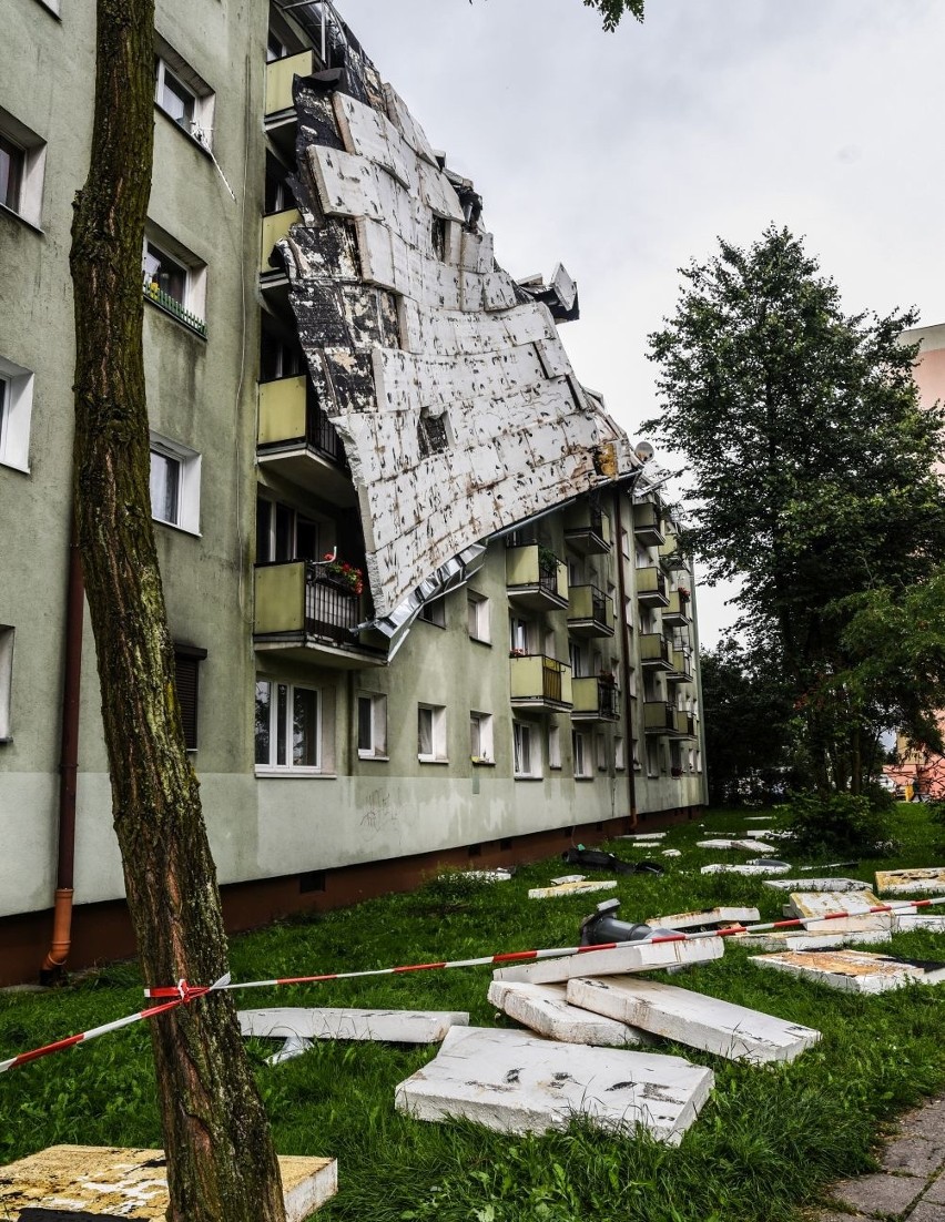 Zobacz zdjęcia ze zniszczeń w Bydgoszczy....