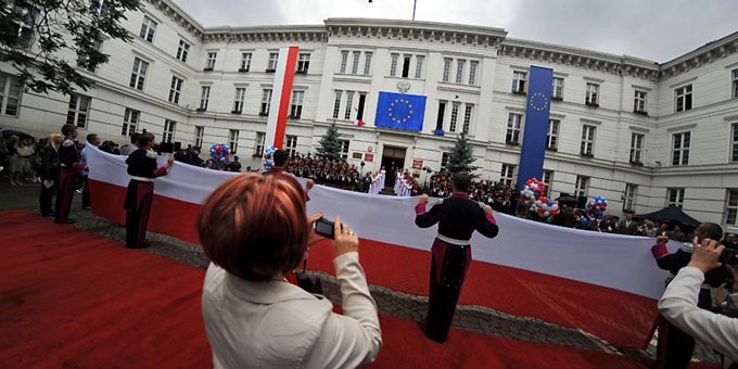 [wideo] Bydgoskie uroczystości unijne