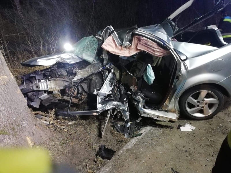 24-letni kierowca mazdy 6 zginął w wypadku, do którego...