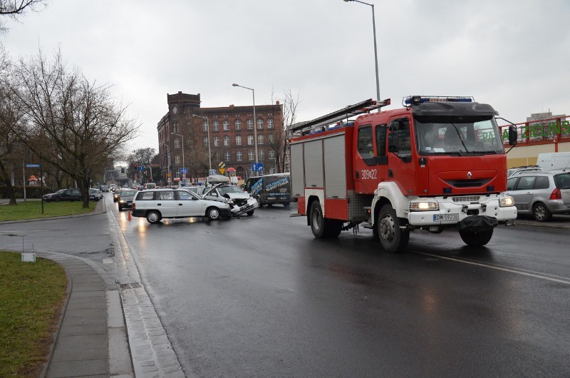 Wypadek koło Pasażu Zielińskiego