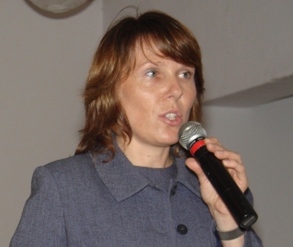 Burmistrz Jolanta Barska.