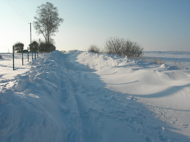 Rusowo zimą