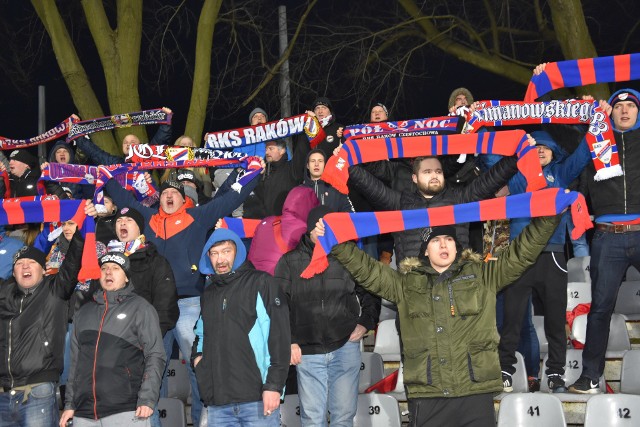 Raków  Częstochowa - Chrobry Głogów: Częstochowianie po raz kokejny wygrali mecz. Tym razem 1:0. Kibice Rakowa byli znakomici