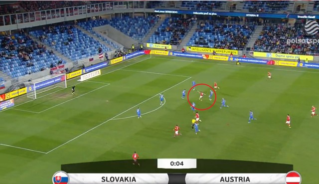 Mecz towarzyski, Słowacja - Austria 0:2.