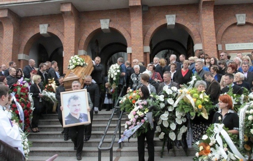 Pogrzeb pilota Grzegorza Krzyżanowskiego