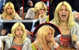 EURO 2012: Shakira szaleje na trybunach! Zobacz uroczą piosenkarkę w roli kibica [zdjęcia, film]