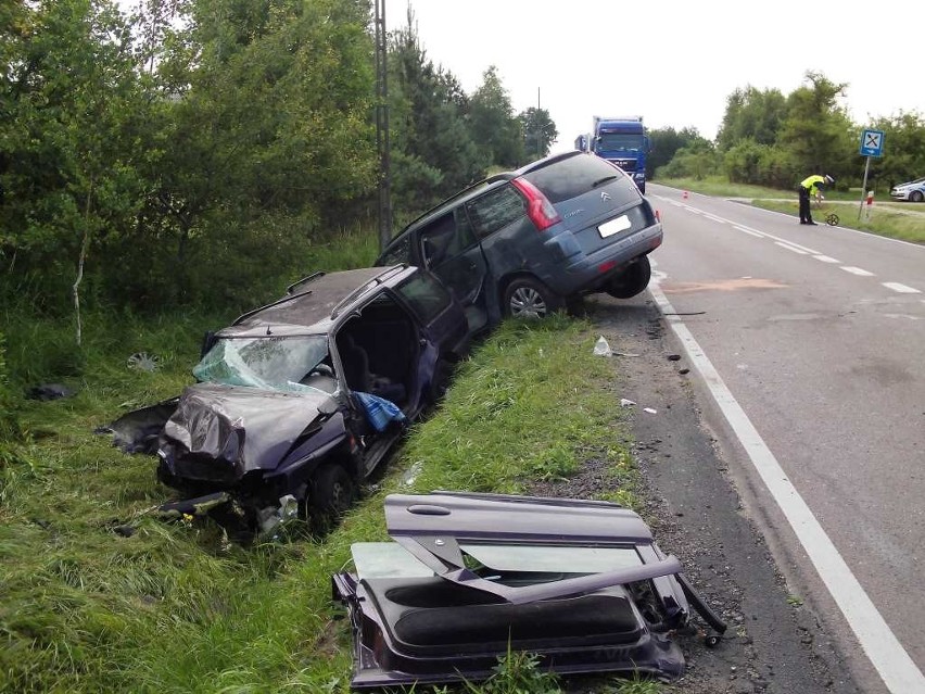 Wypadek w Brniu. Droga nr 73 była zablokowana