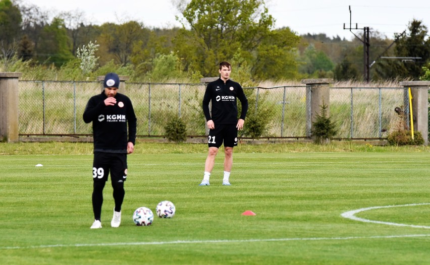 Środowy trening Zagłębia Lubin