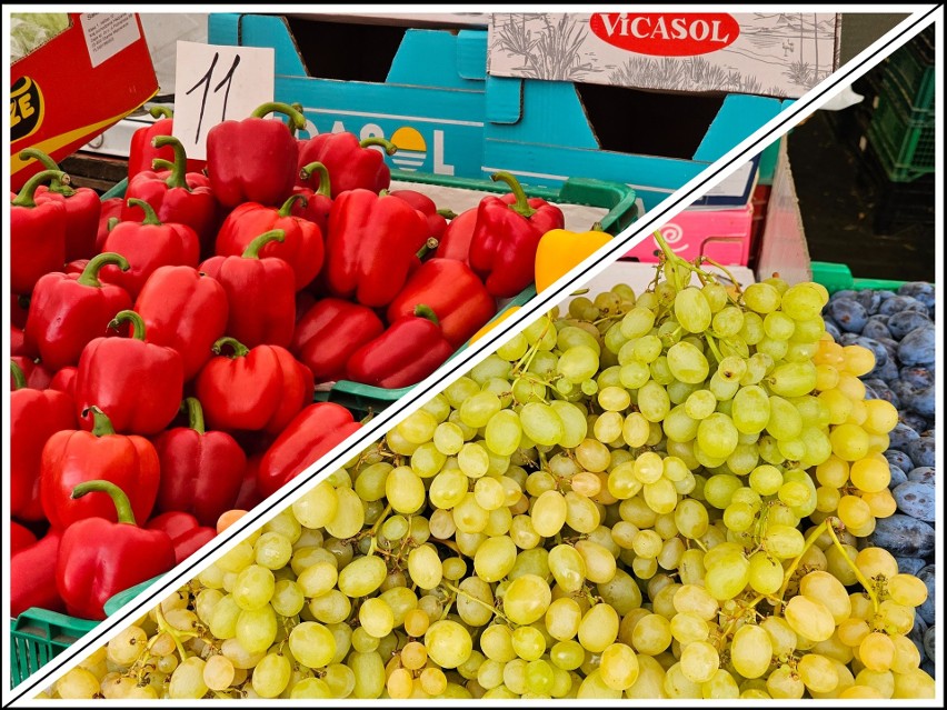 Jakie były ceny owoców i warzyw na kieleckich bazarach w...
