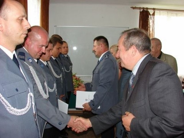 16 funkcjonariuszy lipskiej policji otrzymało nominacje na wyższe stopnie.