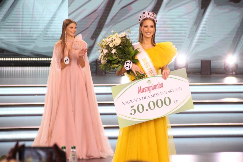 Miss Polski 2021. Agata Wdowiak z Łodzi najpiękniejszą...