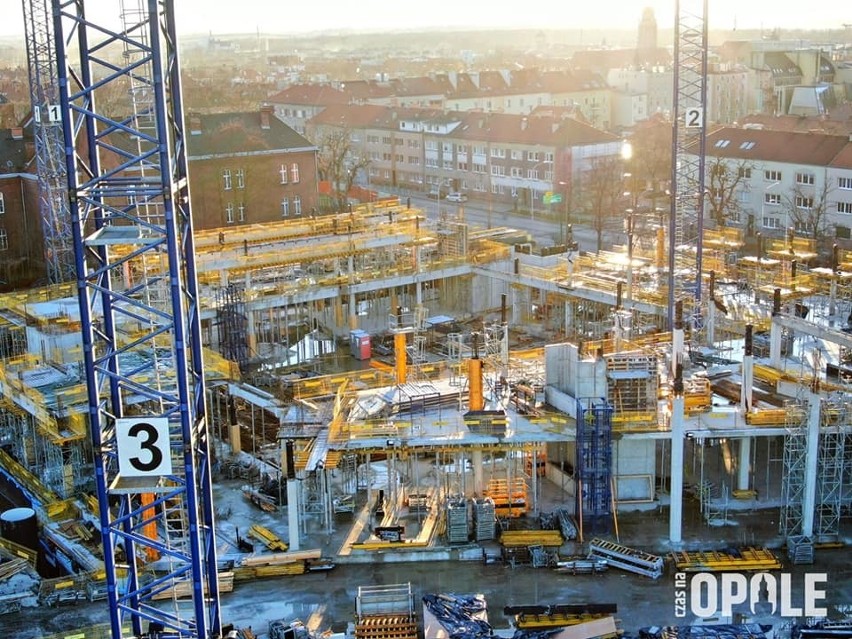Centrum Usług Publicznych w Opolu. Trwa budowa nowego...