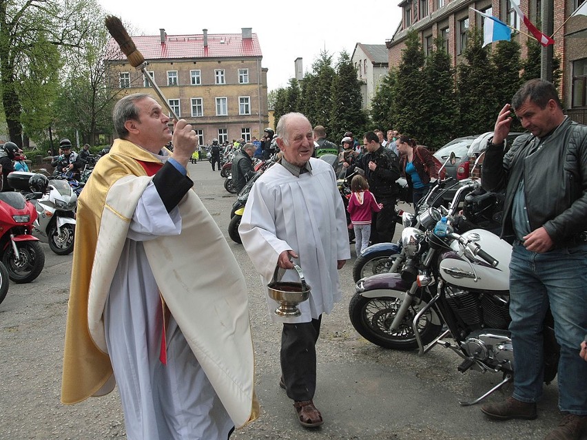 Grudziądz. Święcenie motocykli i akcja motokrew