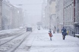 Powrót zimy w Słupsku. Miasto pokryte białym puchem [ZDJĘCIA]