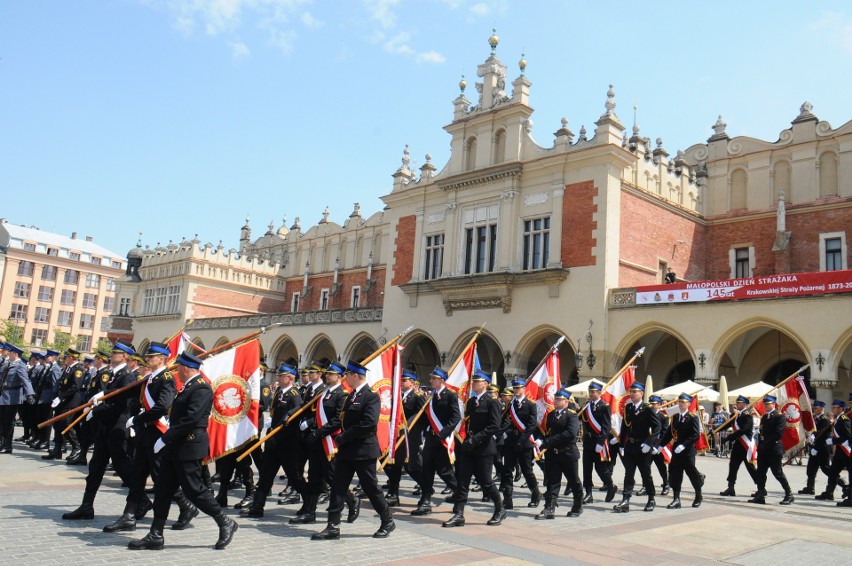 Kraków. Małopolscy strażacy obchodzili swoje święto